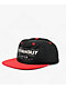Sci-Fi Fantasy Profound Darkness Black & Red Snapback Hat - Thumbnail image 1 of 3