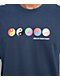 Sci-Fi Fantasy Yin Yang Navy T-Shirt - Thumbnail image 2 of 2