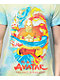 Select Start x Avatar: The Last Airbender Aang camiseta Tie Dye azul y amarilla