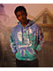 Select Start x Goosebumps 80s Blue Tie Dye Hoodie - Thumbnail image 3 of 3