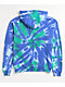 Select Start x Goosebumps 80s Blue Tie Dye Hoodie - Thumbnail image 2 of 3