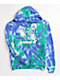 Select Start x Goosebumps 80s Blue Tie Dye Hoodie - Thumbnail image 1 of 3