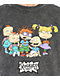 Select Start x Nickelodeon Reptar Black Wash Crewneck Sweatshirt