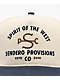 Sendero S Bar Cream & Blue Snapback Hat - Thumbnail image 3 of 3