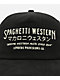 Sendero Spaghetti Western Black Strapback Hat - Thumbnail image 3 of 4