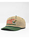 Sendero Time Flies Sand & Green Snapback Hat - Thumbnail image 1 of 4