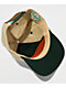 Sendero Triple Threat Green & Khaki Snapback Hat - Thumbnail image 4 of 4