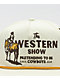 Sendero Western Show White Snapback Hat - Thumbnail image 3 of 3