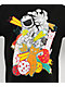 Sesame Street Cookie Monster Hyper Real Black T-Shirt - Thumbnail image 2 of 2
