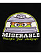 Sesame Street Miserable Black Crop T-Shirt - Thumbnail image 3 of 4