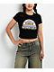 Sesame Street Miserable Black Crop T-Shirt - Thumbnail image 1 of 4