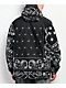 Shaka Wear 2.0 Black Paisley Windbreaker Jacket - Thumbnail image 2 of 6