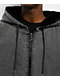 Shaka Wear Aged Canvas Fur Black Wash Work Jacket - Thumbnail image 3 of 5