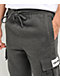 Shaka Wear Charcoal Fleece Cargo Sweatpants - Thumbnail image 4 of 5