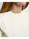 Shaka Wear Cream Crop T-Shirt - Thumbnail image 3 of 4
