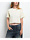 Shaka Wear Cream Crop T-Shirt - Thumbnail image 1 of 4