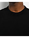 Shaka Wear Designer Garment Dye Black Long Sleeve T-Shirt - Thumbnail image 2 of 2