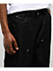 Shaka Wear Double Knee Black Nylon Cargo Pants - Thumbnail image 3 of 6