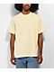 Shaka Wear Embroidered Logo Garment Dye Cream Heavyweight T-Shirt - Thumbnail image 1 of 3