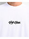 Shaka Wear Embroidered Logo White Heavyweight T-Shirt - Thumbnail image 2 of 3