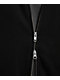 Shaka Wear Fleece Black Hooded Crop Bomber Jacket - Thumbnail image 4 of 8