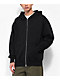 Shaka Wear Garment Dye Black Double Heavyweight Zip Hoodie - Thumbnail image 3 of 4
