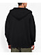 Shaka Wear Garment Dye Black Double Heavyweight Zip Hoodie - Thumbnail image 2 of 4