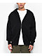 Shaka Wear Garment Dye Black Double Heavyweight Zip Hoodie - Thumbnail image 1 of 4