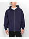 Shaka Wear Garment Dye Navy Heavyweight Double Zip Hoodie - Thumbnail image 1 of 4