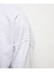 Shaka Wear Heather White Crop Crewneck Sweatshirt - Thumbnail image 3 of 3