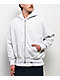 Shaka Wear Heather White Crop Zip Hoodie - Thumbnail image 1 of 5