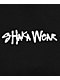 Shaka Wear Logo Black & White Crop T-Shirt - Thumbnail image 3 of 3
