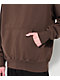 Shaka Wear Los Angeles Garment Dye Mocha Fleece Heavyweight Hoodie - Thumbnail image 3 of 4