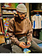 Shaka Wear Los Angeles Garment Dye Mocha Fleece Heavyweight Hoodie - Thumbnail image 4 of 4
