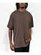 Shaka Wear Mocha Garment Dye Heavyweight T-Shirt - Thumbnail image 1 of 3