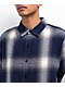 Shaka Wear Navy Plaid Heavyweight Flannel Shirt - Thumbnail image 3 of 3