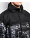 Shaka Wear Paisley Black Down Puffer Jacket - Thumbnail image 3 of 10