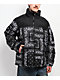 Shaka Wear Paisley Black Down Puffer Jacket - Thumbnail image 4 of 10