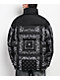 Shaka Wear Paisley Black Down Puffer Jacket - Thumbnail image 2 of 10