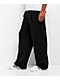 Shaka Wear Pleated Garment Dye Black Sweatpants - Thumbnail image 5 of 6