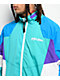 Shaka Wear Retro Turquoise Zip Track Jacket - Thumbnail image 3 of 5