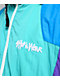 Shaka Wear Retro Turquoise Zip Track Jacket - Thumbnail image 4 of 5