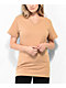 Shaka Wear V Neck Khaki T-Shirt - Thumbnail image 1 of 2