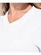 Shaka Wear V Neck White Heavyweight T-Shirt - Thumbnail image 2 of 2