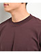Shaka Wear Wine Garment Dye Heavyweight T-Shirt - Thumbnail image 2 of 2
