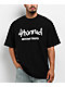 Shaka Wear x 4Hunnid Inside Out Black T-Shirt - Thumbnail image 1 of 6