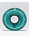 Shark Wheel California Roll ruedas de skate de color esmeralda 78a de 60 mm