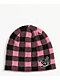Sheisty Buffalo Pink Reversible Skully Beanie - Thumbnail image 1 of 2