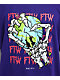 Sheisty FTW Purple T-Shirt - Thumbnail image 2 of 2