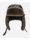 Sheisty Faux Leather Black Trapper Hat - Thumbnail image 4 of 4